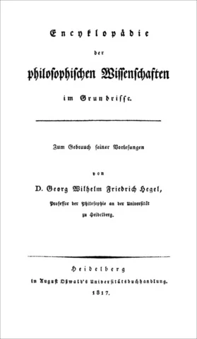 Publicació "Enciclopèdia de les Ciències Filosòfiques" FINAL de Hegel