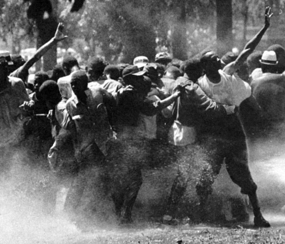 The march in Birmingham where children participated