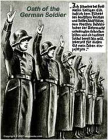 Officers take an Oath