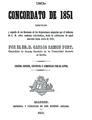 Concordato con la Santa Sede de 1851