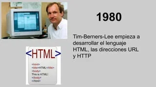 Lenguaje HTML, URL y HTTP