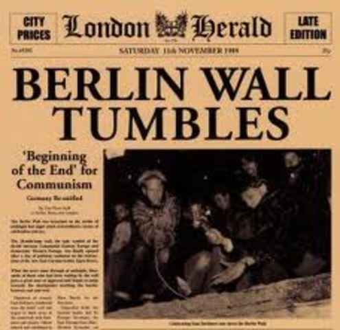 berlin wall collapses