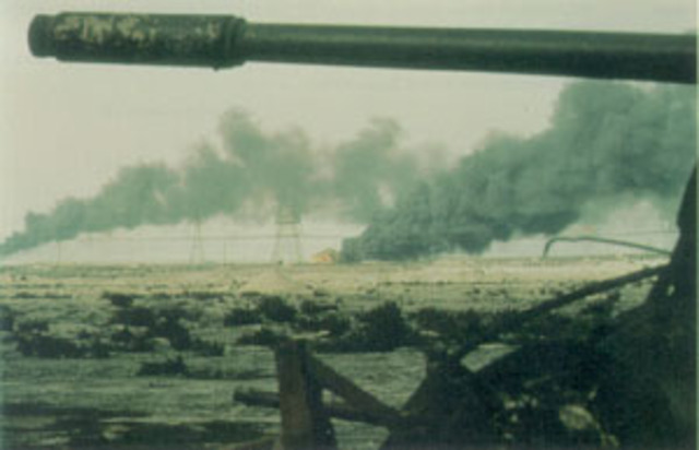US lunches Operation Desert Storm in Iraq
