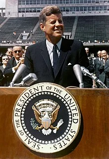 JFK Announces Plans to get People on the Moon