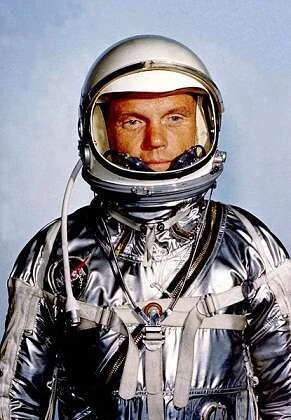 First man to orbit Earth by USA