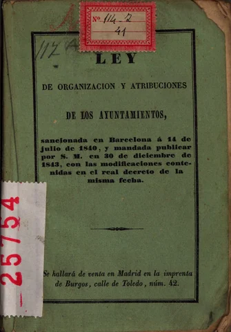 Ley de Ayuntamientos