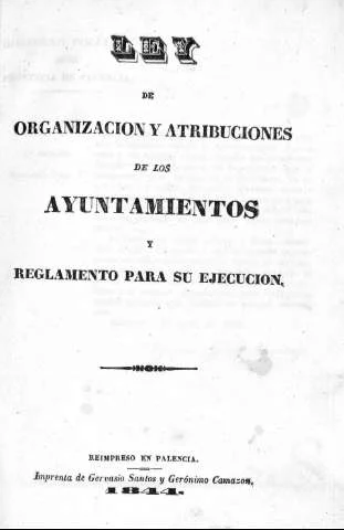 Ley de Ayuntamientos de 1845