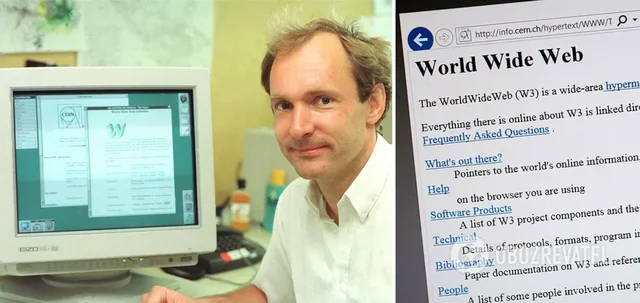 Einführung des World Wide Web und erster Websites