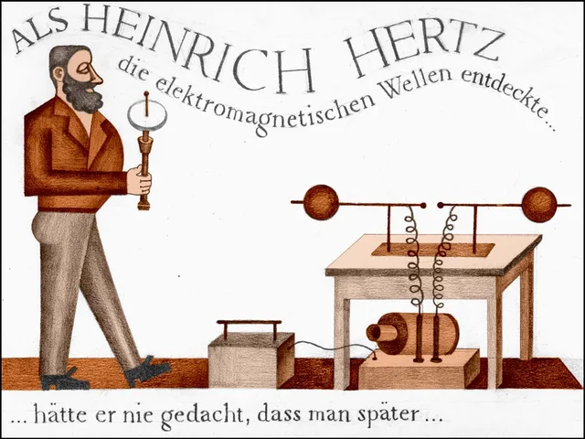 Die Erfindung des Radios durch Heinrich Hertz