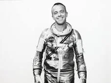 The first american man in space