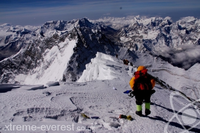 Descends the Mountain