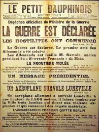 L'Allemagne déclare la guerre a la France