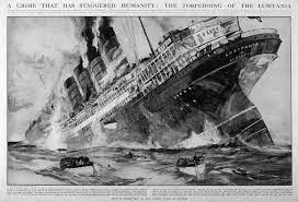 Le paquebot Lusitania est torpillé par les Allemands