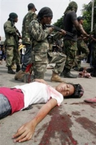 Massacre in East Timore