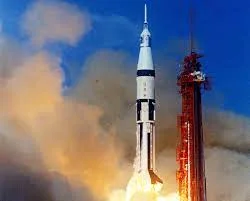 The launch of Apollo 7