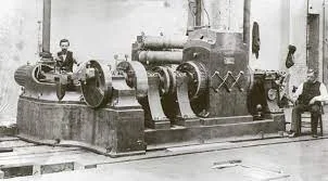 La primera central elèctrica