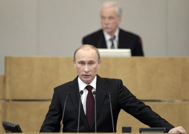 Putin gains control of the lower house of parliament.