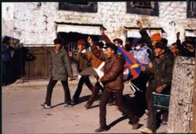 China Seclares Martial Law