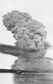 Explosion du bateau Mont Blanc a Halifax.