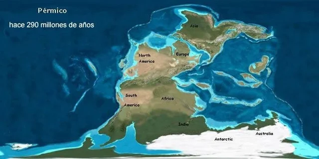 Inicio de la glaciación del Pérmico