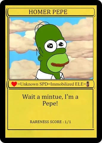 The Rare Pepes Collection Were Minted