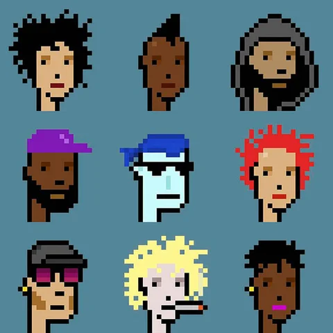 The Cryptopunks collection was released