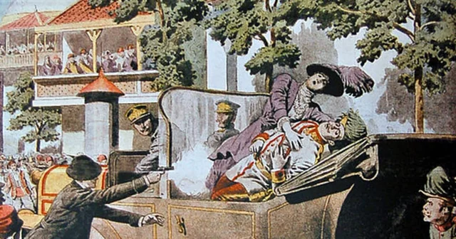 Asesinato del Archiduque Francisco Fernando.