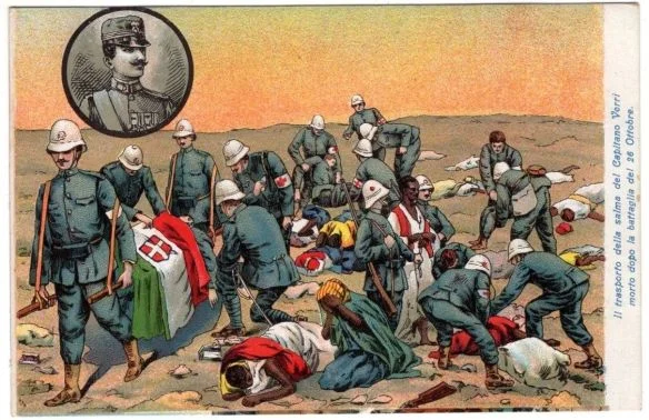 L'Italia è sconfitta ad Adua (Etiopia, Africa orientale)
