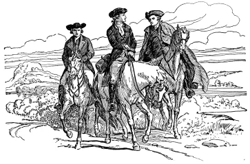 Paul Revere and William Dawes Ride to Lexington