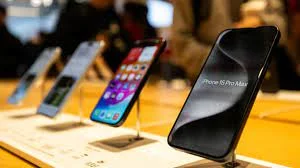 apple takes a bit of the smartphone market.