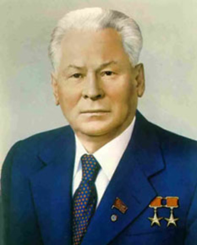 Konstantin Chernenko became Soviet General.