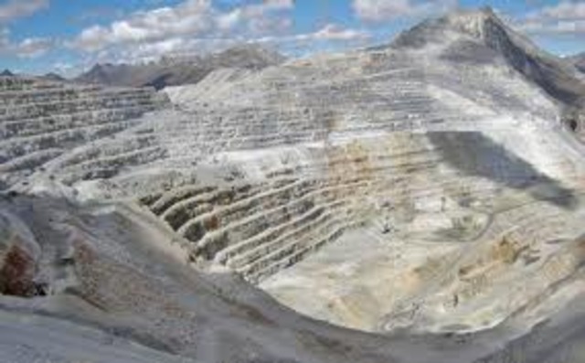 El Yacimiento minero.