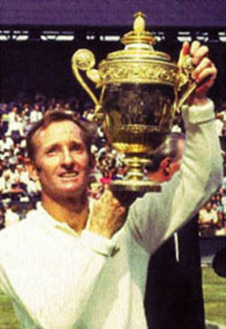 Rod Laver wins Wimbledon
