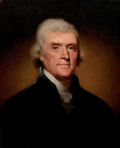 Thomas Jefferson Writing the Declaration