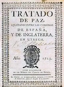 Tratado de Utrecht