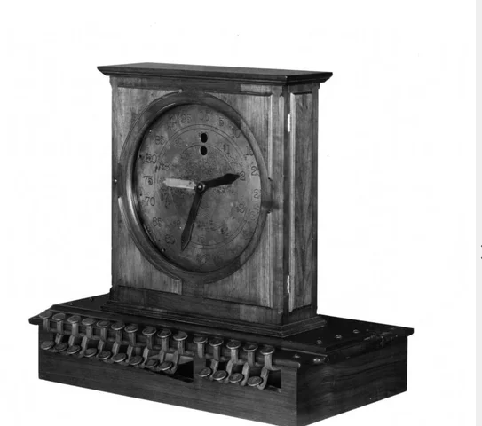 The cash register by James Ritty