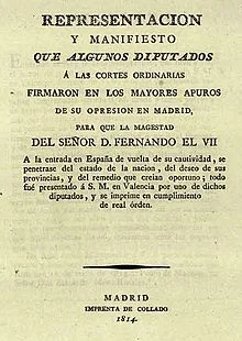 Golpe de Estado de mayo de 1814