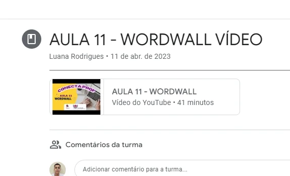 Conecta Profe - Aula 11