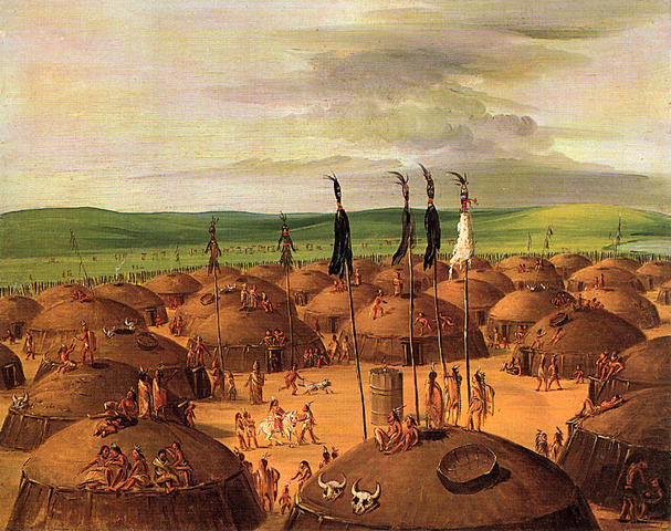 The Mandan and Hidatsa Village