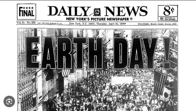 First Earth Day