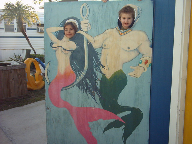 Fishing at Browns Creek with Jessica