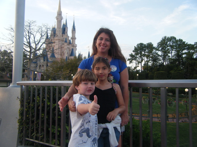 My birthday present was a day at Disney!