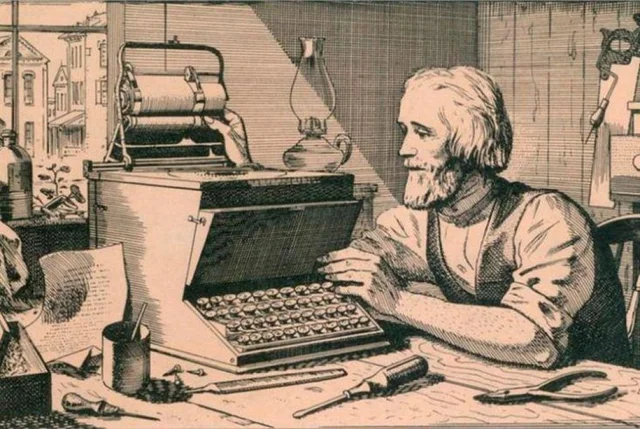 Invención de la maquina de escribir