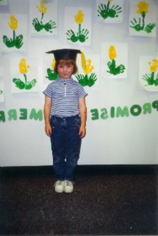 Meghan in Elementary School