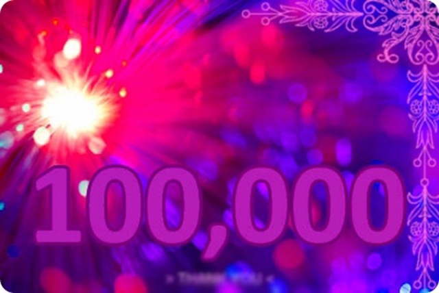 100,000 users of the internet