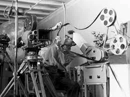 Maquina de edición de películas (la moviola)