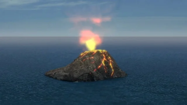 Las primeras islas volcánicas