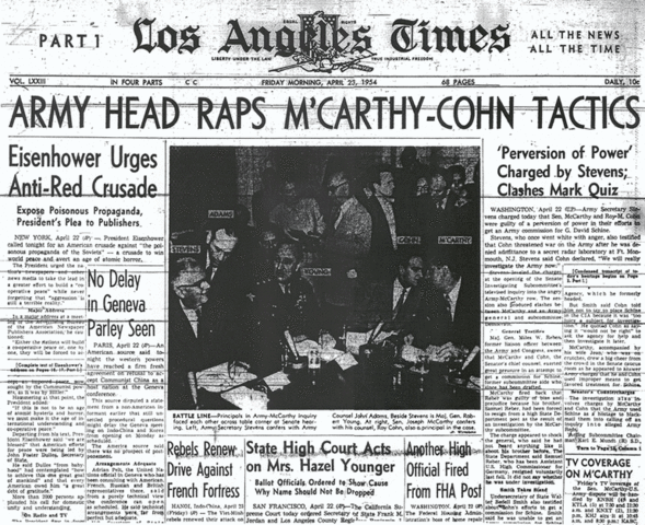 The Army-McCarthy Hearings