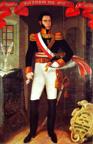 Elección de José Luis Orbegoso y Mongada