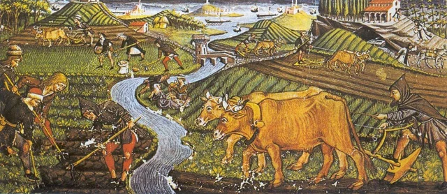La agricultura y el feudalismo